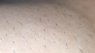 Step mom saw step son shaved down and handjob his dick in bed