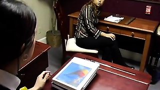 Femdom fetish mistresses fuck bdsm loser with strapon