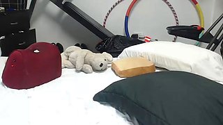 Sexy hottie Anetta Keys enjoys a solo toy masturbation