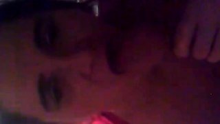 Amateur Polish Housegirl Gives Enthusiastic Blowjob to Her M