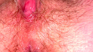 Squirt pissing morning masturbating wet pussy close up