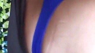 Beautiful Mature Woman Shows off in Jeans, I Lick Her Pussy and Fuck Her Hard, I Cum Inside Her