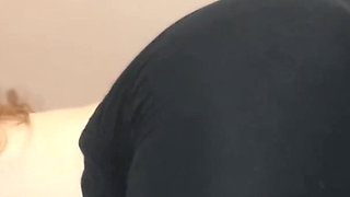 Showing off My Small Boobs & My Ass in Old Leggings