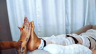 MISSMJBABII - Cleopatra Mj Worships Her Mummified Slave