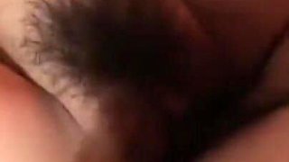 Taka is a cock hungry college girl with a hairy pussy