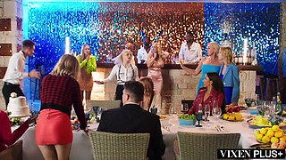 VIXENPLUS – Stunning bride’s first anal experience in luxury hotel