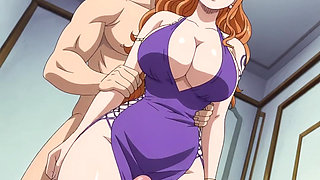 Luffy fuck Nami for first time 18+ One Piece Naruto Anime Hentai Cartoon kiss porn sex cowgirl asian big tits ass indian tamil