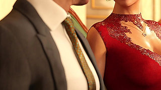 Cheating Sofia and Secret Affairs - Day 17: Corruption Lvl Max - Lying to Liam for Slutty Creampie Fuck with Old Huge Cock