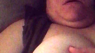 A hot masturbation
