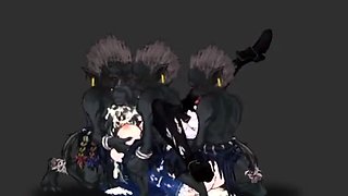 Aradia gangbanged by Goblins test animation version [D-lis]