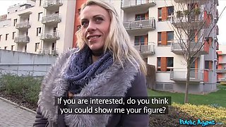 I warm my Big Dick inwards her warm wet pussy - public agent