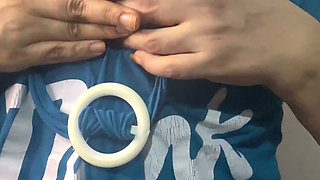 A Mallu girl sucking her boobs and making mounimg sound