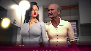 Goro Fingers Christine - Hot American Wife Enjoys Fingering in 3D HD Scene
