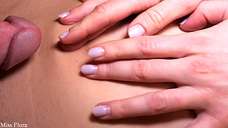 Belly Button Domination by Teacher Innie to Outie Navel Fetish and Cumshot for Horny Student - Parts 1 and 2 with Xnavel