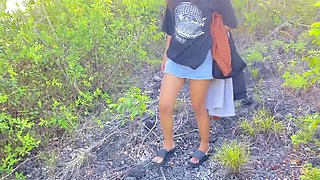 Filipina Teen Shena Mae Outdoor POV Blowjob & Creampie - Asian Babe 18yo