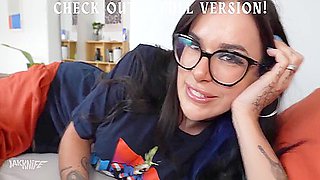 Sharing A Bed With Big Titty Goth Girls - Effy Cutie & Natasha Noel 16 Min