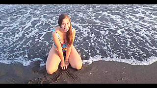 The Horny Anaduro12 on the Beach