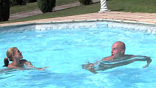 Hot Pool Sex with Kristine Crystalis