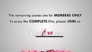 AGEDLOVE Alex fingers and licks wet slit of Wendy