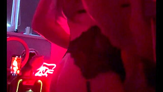 Having Fun in the Kitchen, Cute Fucks Neighbor's Ass and Sucks Her Dick