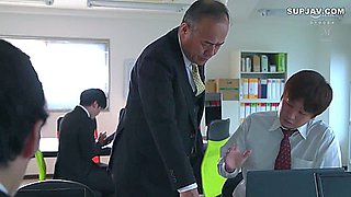 Married Secretary, Creampie Sex In The Presidents Office Filled With Sweat And Kisses.the ``ideal Secretary That Everyone Envisions Is Here... Aya Ueha - Aya Ueba