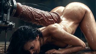 Extreme Fuck Machine Makes Me Cum 10 Times