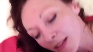 Amateur Russian Girl Facialed at Home