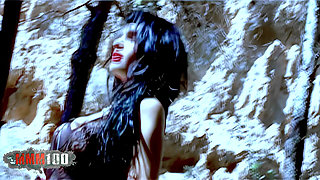 Nina Roberts Pornstar Nina Roberts Geting Naked in the Wood