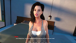 Away From Home 1 - Liam Meeting His Friend Lily After Many Years and Have Fun with Her