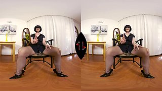 I Like It When You Look Up My Skirt - Stockings Panties Nylons Striptease