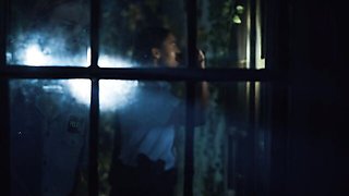 Mind control sex video with temperament Clemence Audiard and Milan Cheek from Parasited