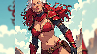 Anime Style Sexy Warrior MILFs