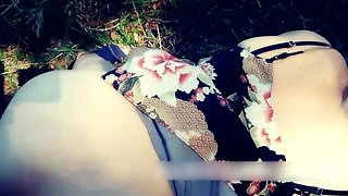 Stepmother Agrees to Anal and Blowjob Right on the Embankment!