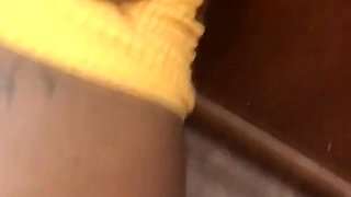 Big ass ebony slut gets fucked in the kitchen