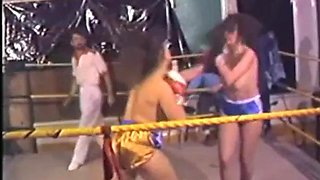 Topless Boxing F003: Big Tits, Fetish  Vintage Porn