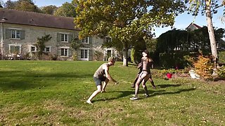 Sally, 36, goes through an unknown box for her! - Jacquie et Michel TV