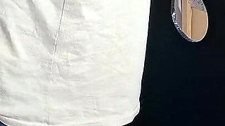 Wife Slut Sucks and Fucks Well-endowed Strangers in a Gloryhole.