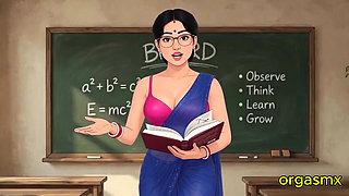 Desi Bhabi Mature College Lecturer Romantic Monsoon Rain Passion - New Video