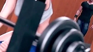 Simon Fuck Gym Trainer by Accident (double Fucked)
