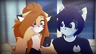 Hot Cat Boy and Cat Girl Rooftop Sex - Cristiyaa23 Animated 3D Cartoon