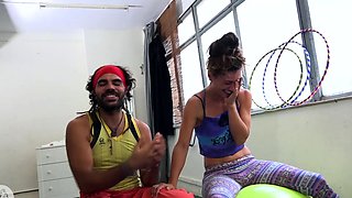 Sexy huge ass latina amateur rides fetish dudes cock