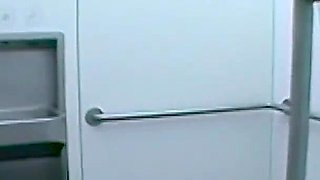 Anna Fucks Herself with Big Dildo on the Toilet