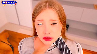 Principal Caught On Webcam Site! Rough Fuck Or Expulsion - Its Your Choice, Cute!