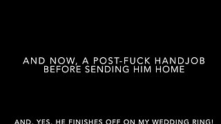 Redhead slut with big boobs goes down