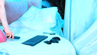 Blonde Beauty Shares an Intimate Night with Her Lover