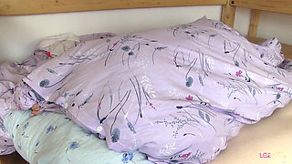 Brunette Lesbian and Her Current Task of Finding Her Orgasm for the Day