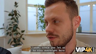 Moon Flower & Polly Yang caught cheating in a steamy threesome with busty MILF toni bill