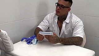 Horny Doctor Fucks Me During My Routine Checkup