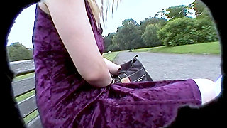 Sex Parking Meeting with Hot Blonde