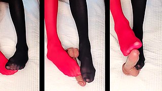 Mix of Foot Fetish clips from Amateur Trampling